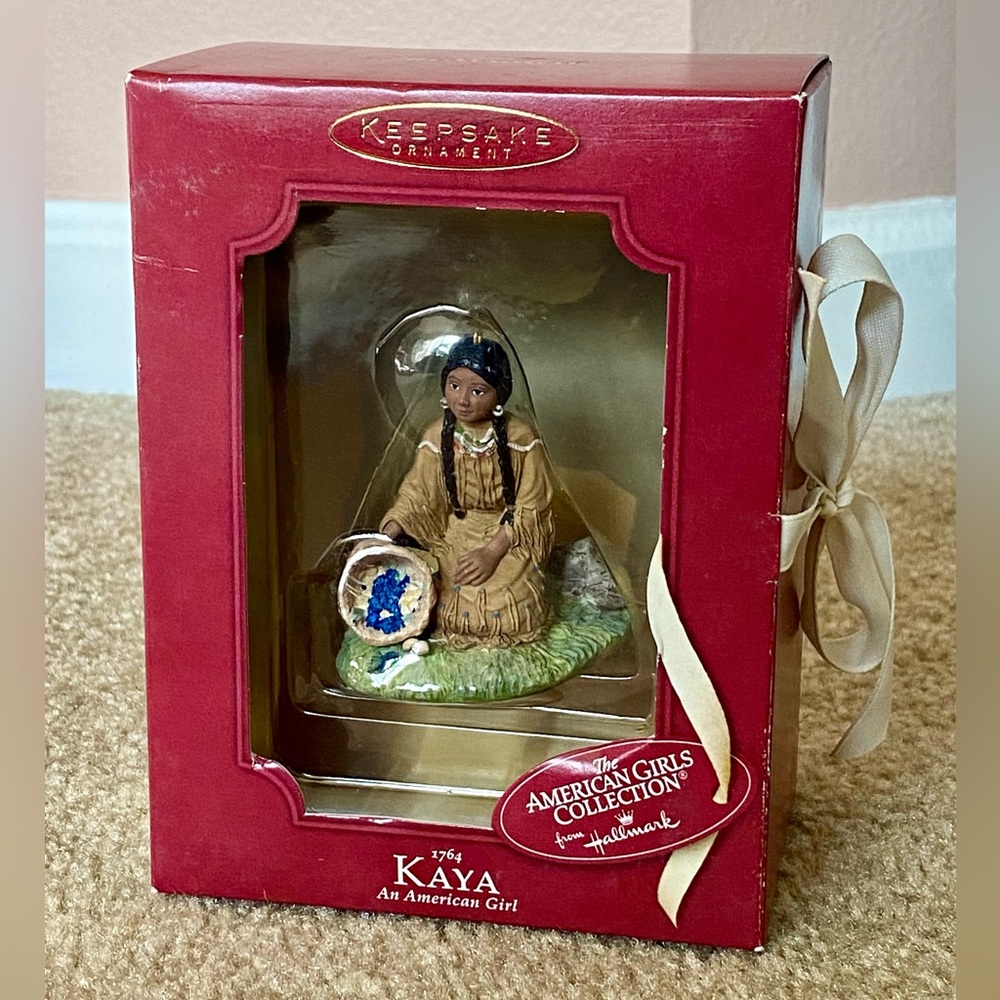 American Girl Kaya Ornament retired
